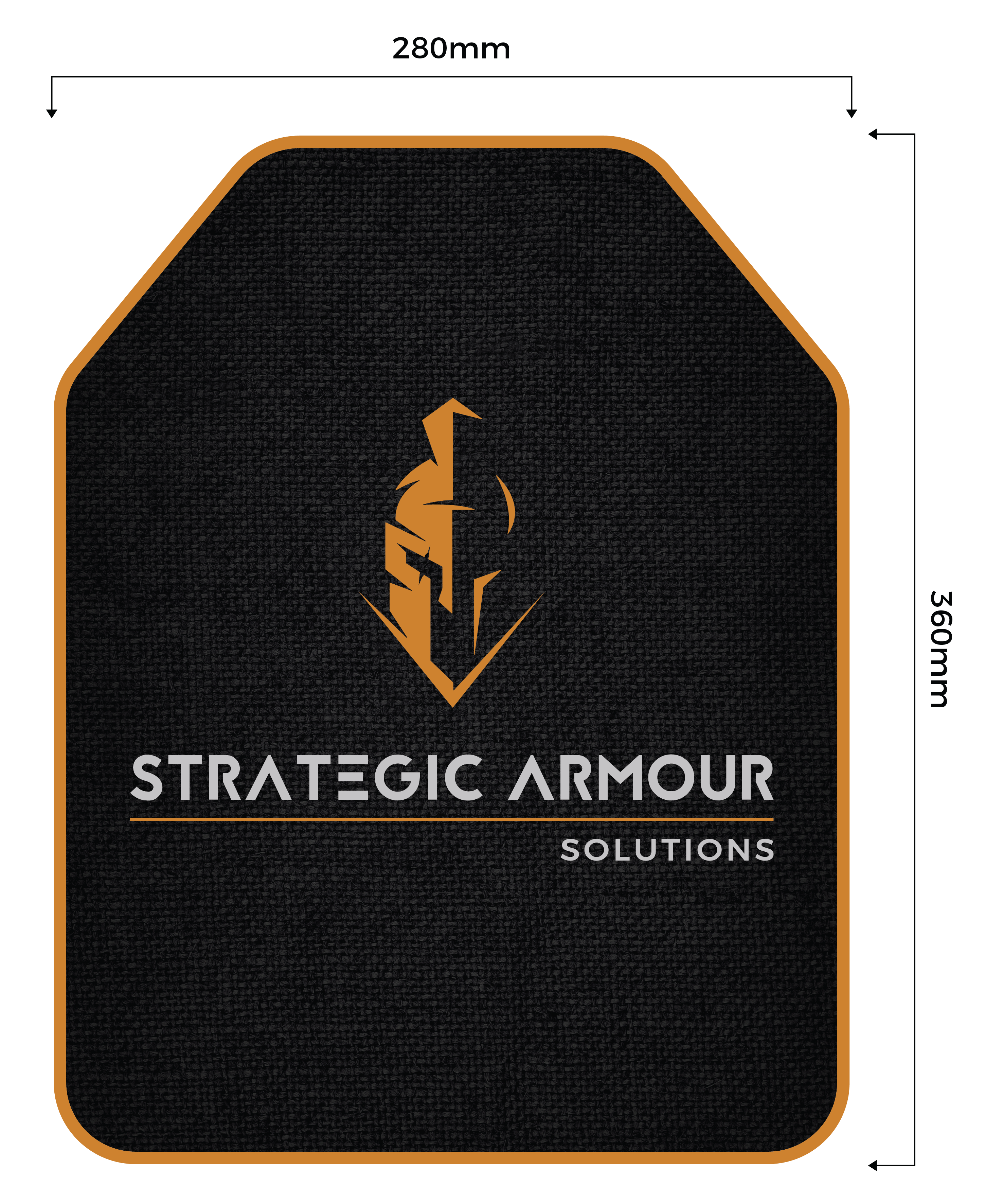 Aluminium Oxide Ceramic Armour Plates (SAPI)