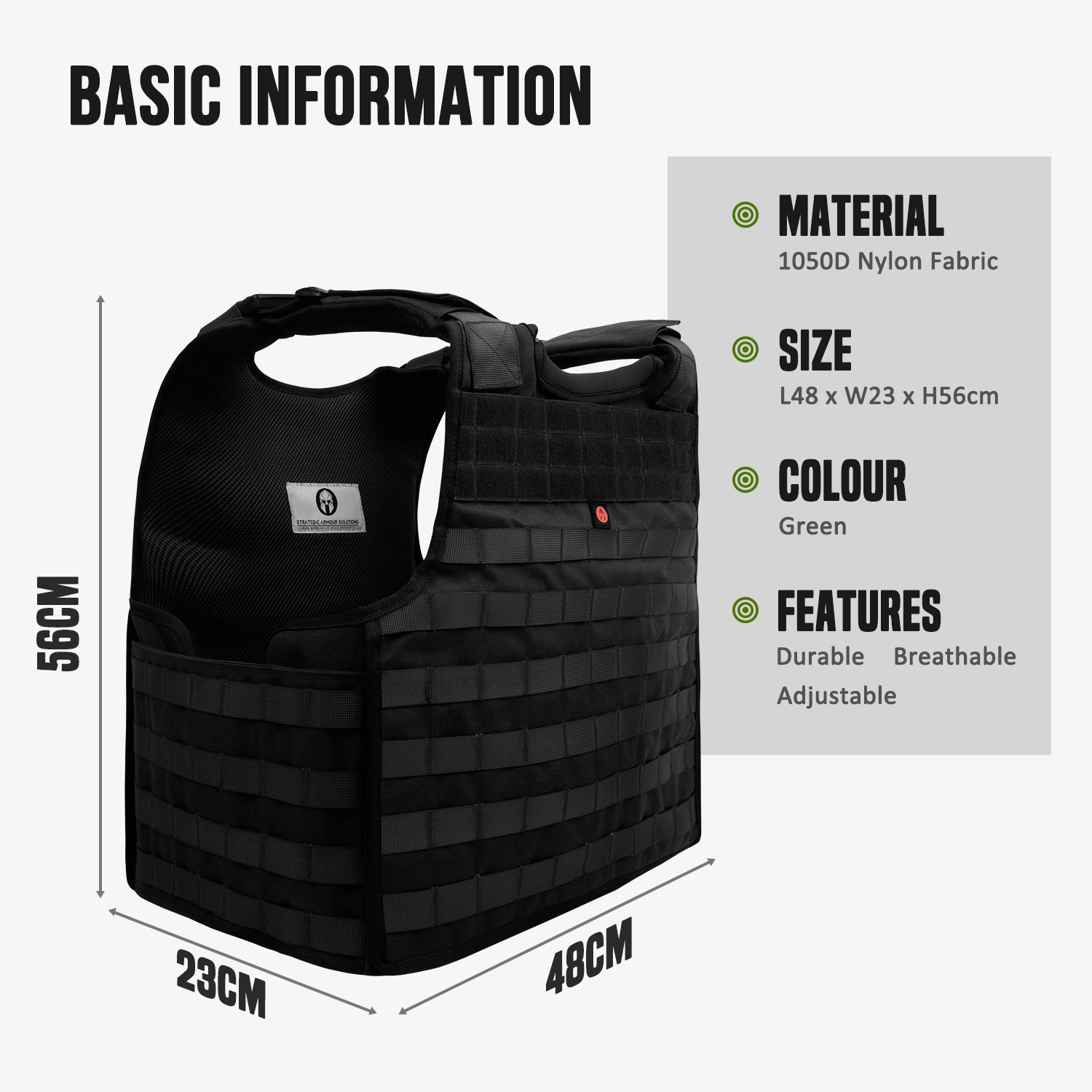 CRIXUS Tactical Operations Vest