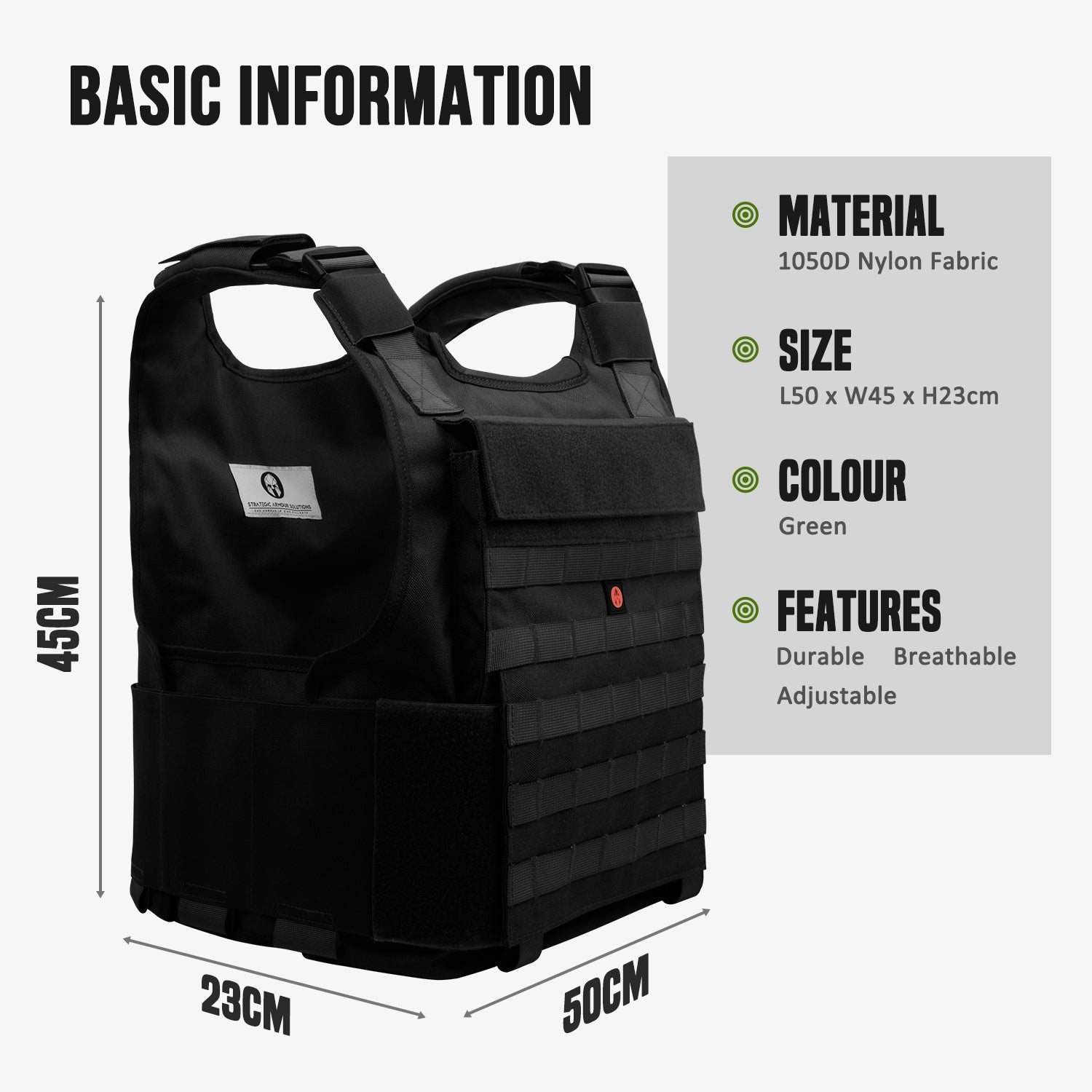 HERMES Full Tactical Vest