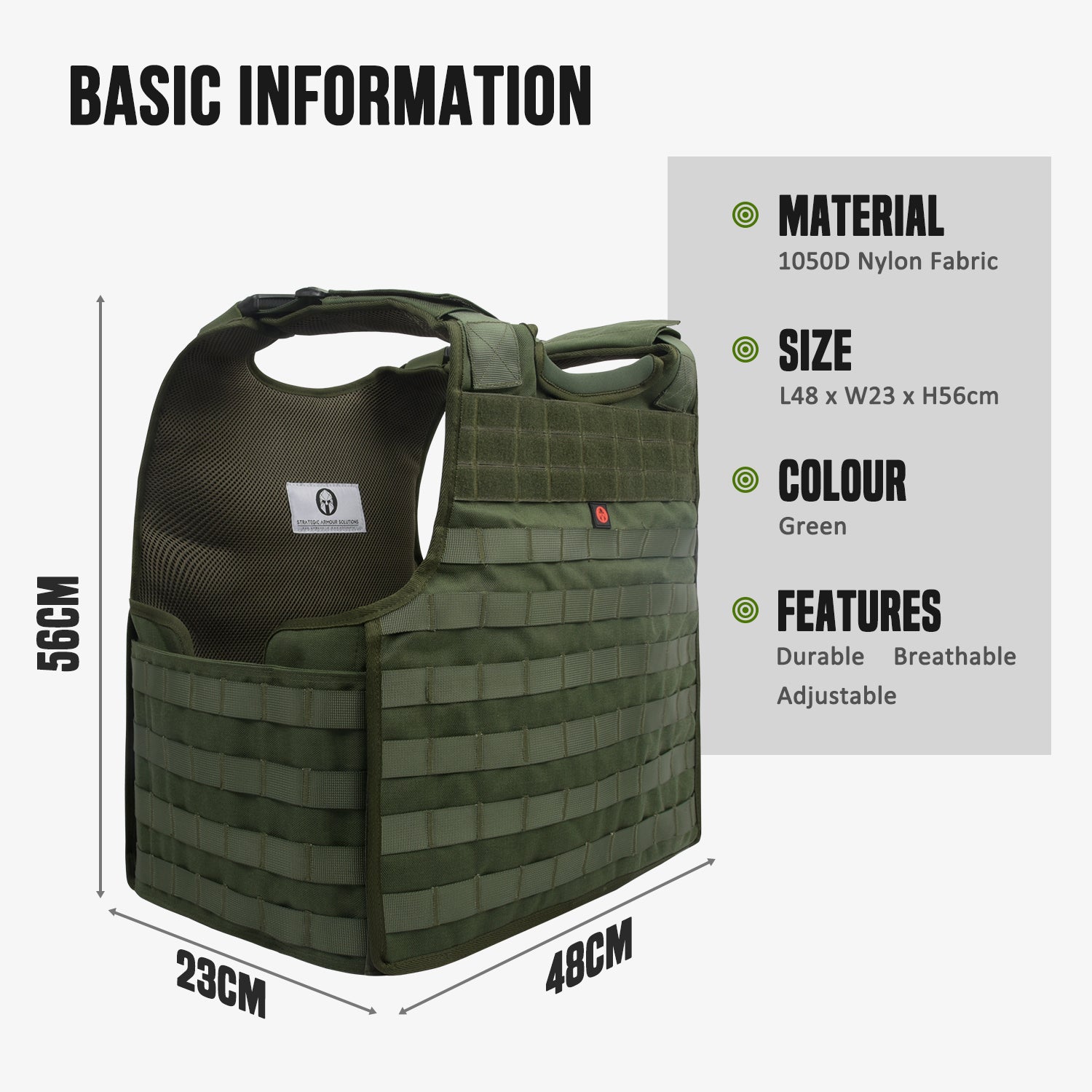 CRIXUS Tactical Operations Vest