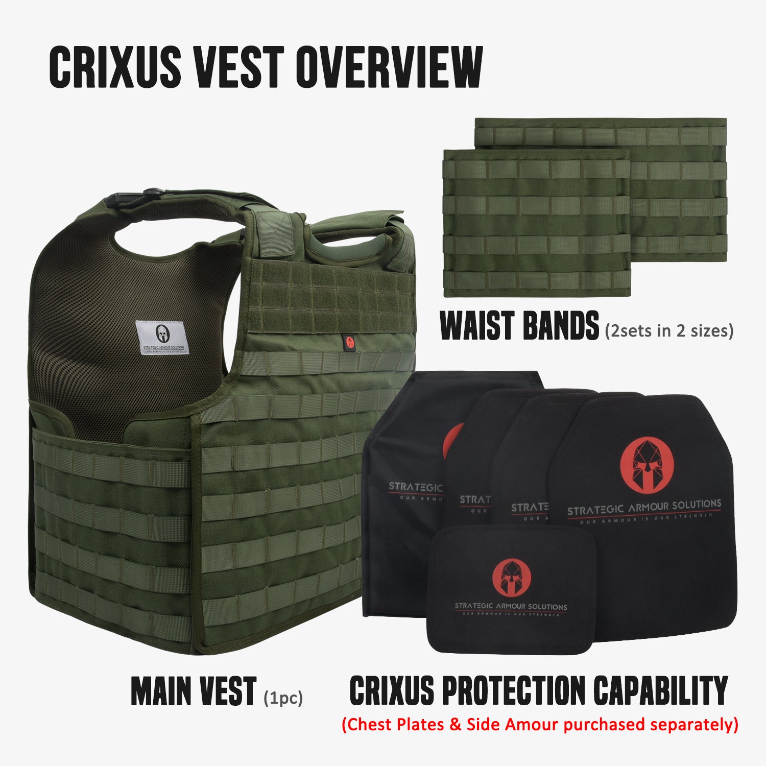 CRIXUS Tactical Operations Vest