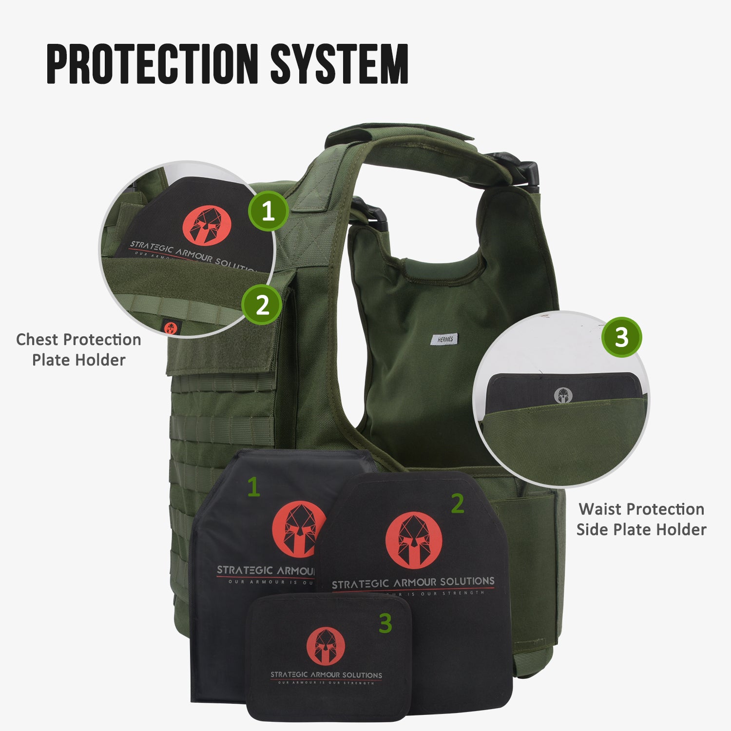 HERMES Full Tactical Vest