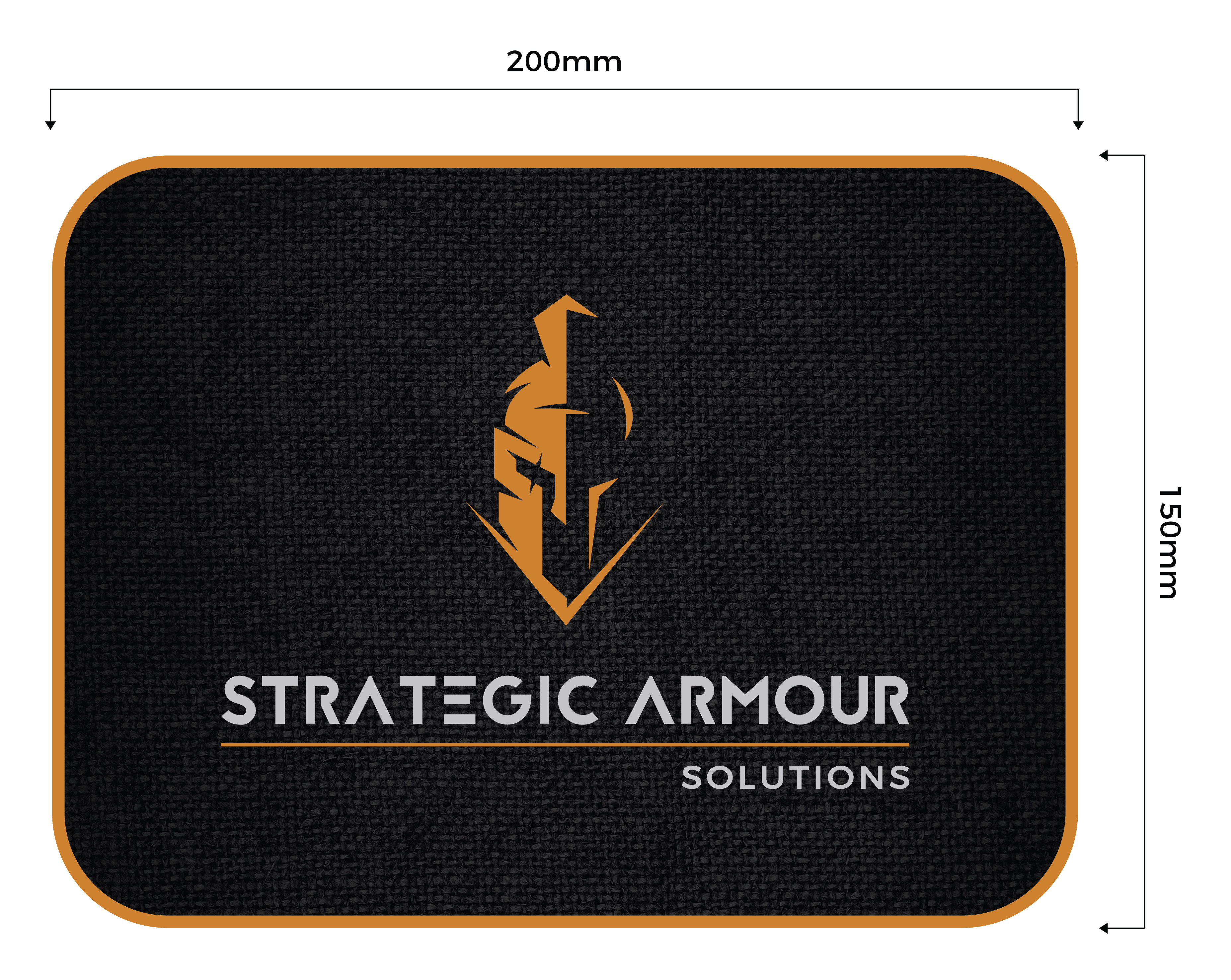 Ceramic/UHMWPE Side Armour Plates