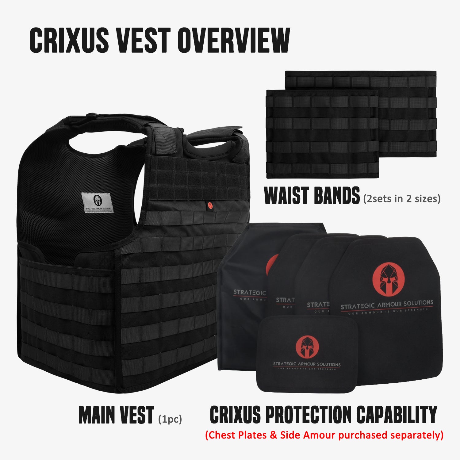 CRIXUS Tactical Operations Vest