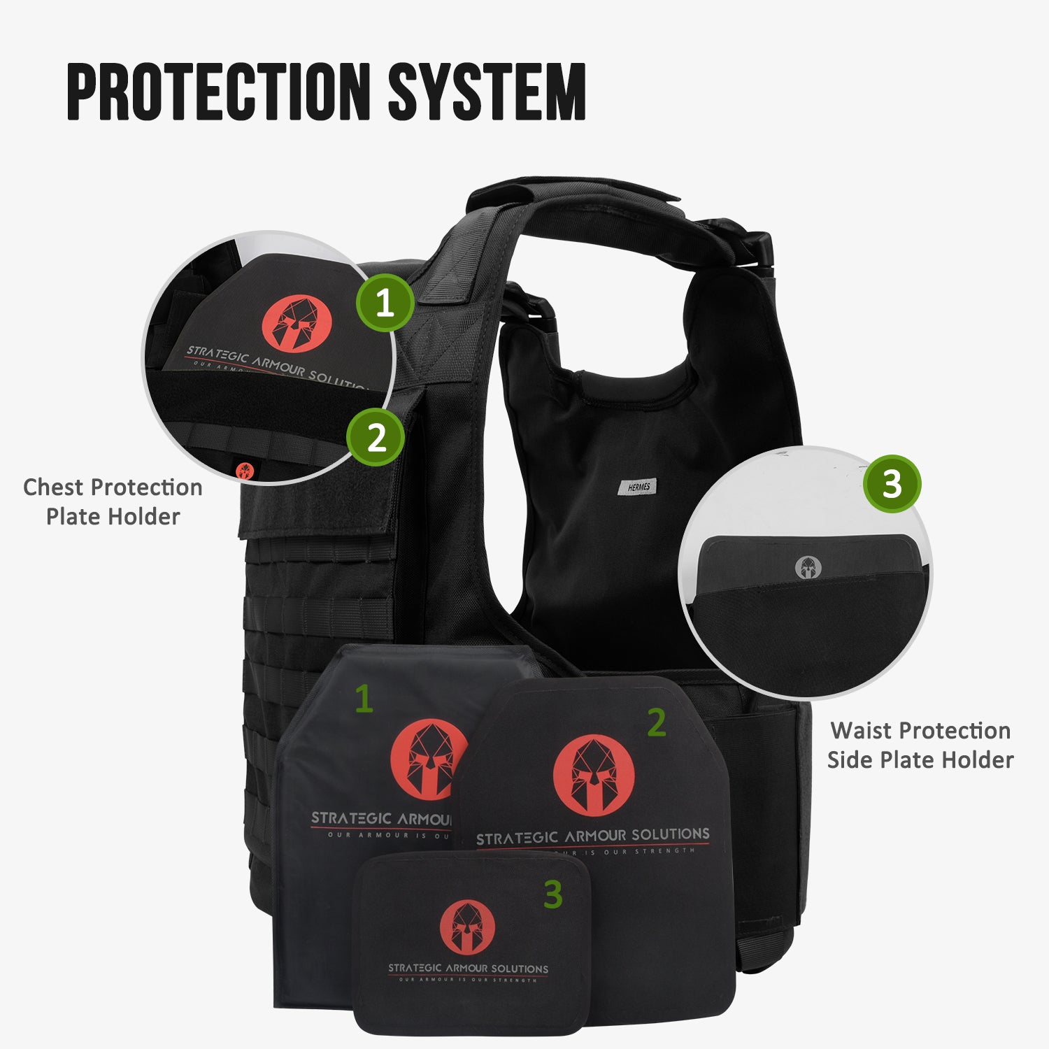 HERMES Full Tactical Vest