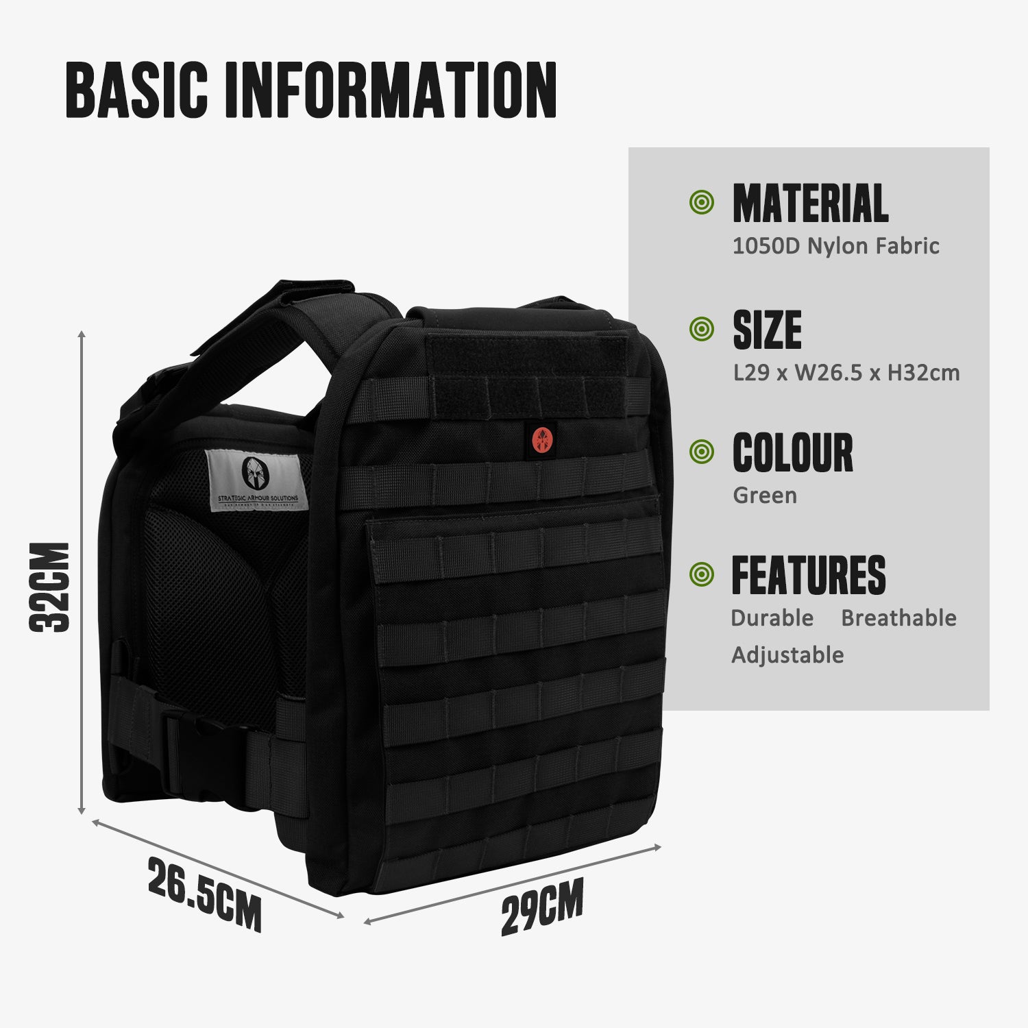 CITIOR Tactical Plate Carrier