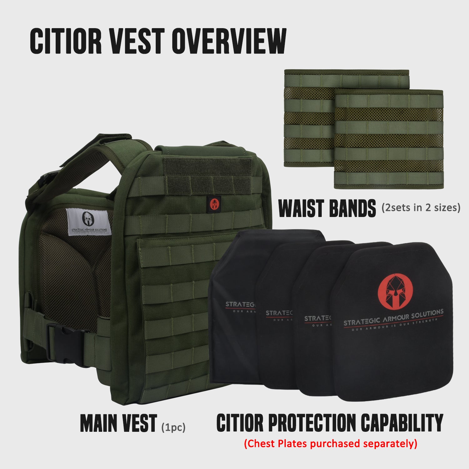 CITIOR Tactical Plate Carrier